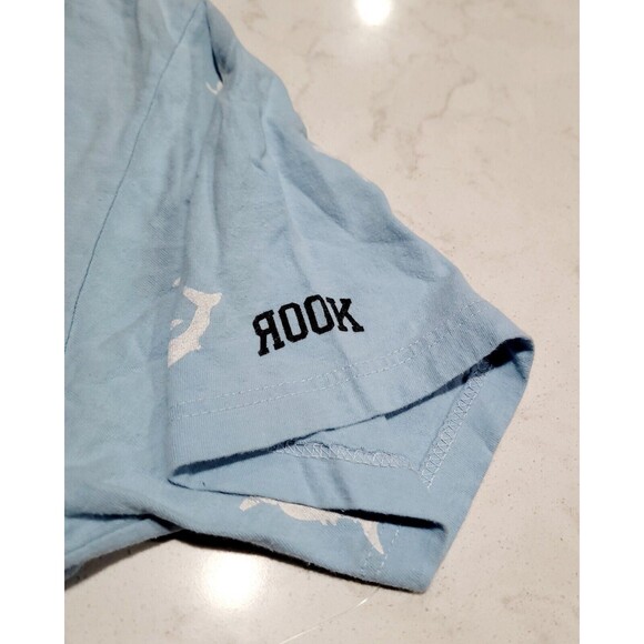 Jaws x ROOK All Over Shark Print T Shirt Men's Size L Graphic Tee EUC - Picture 5 of 8